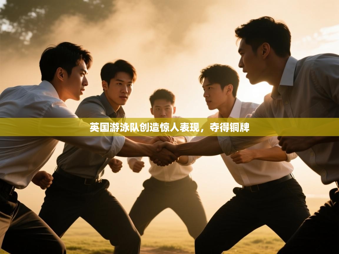 英国游泳队创造惊人表现，夺得铜牌